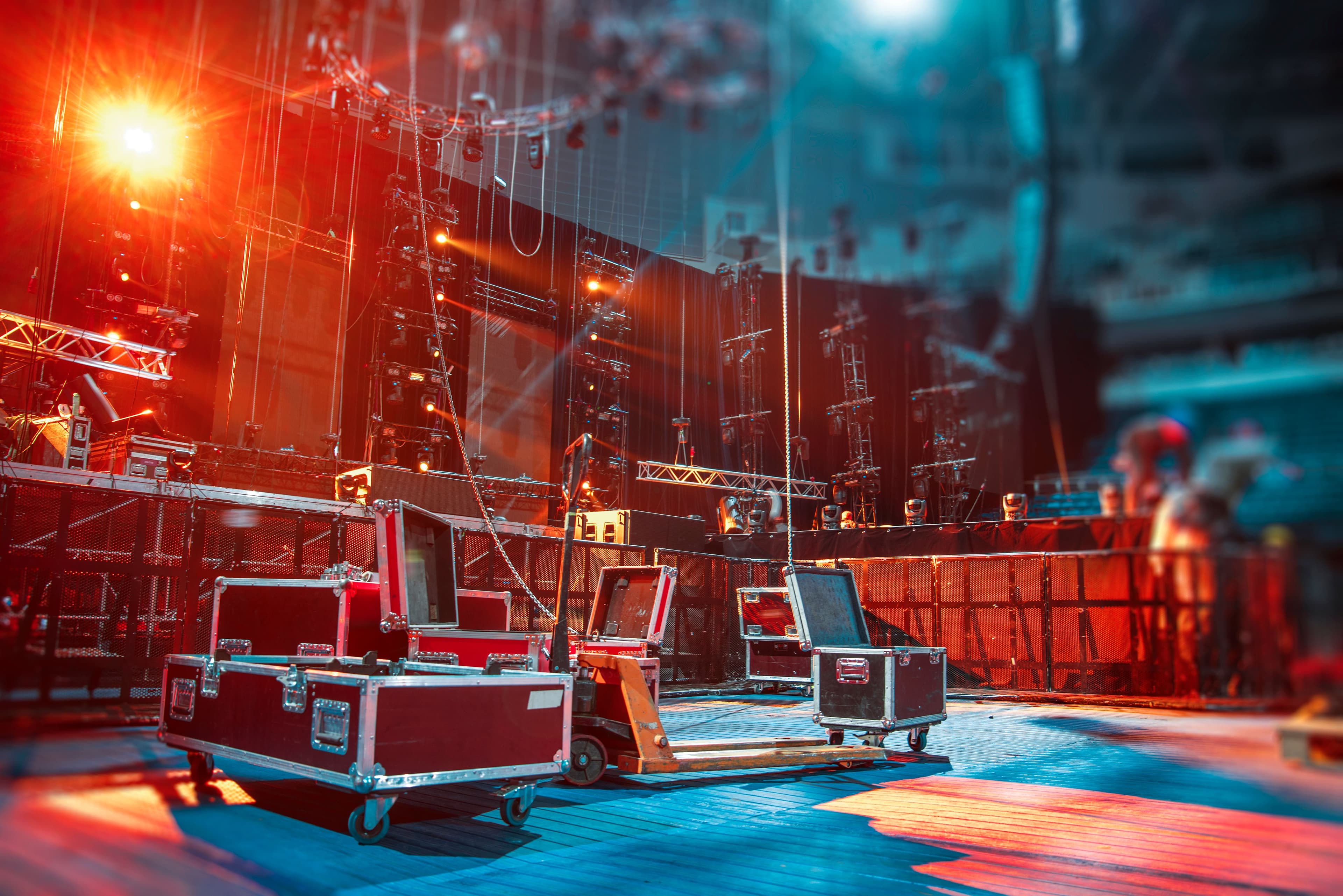 A creative team collaborating in a modern office.